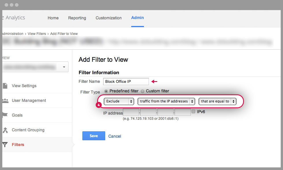 Analytics Filters