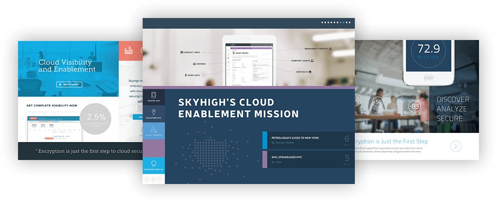 skyhigh networks mood boards